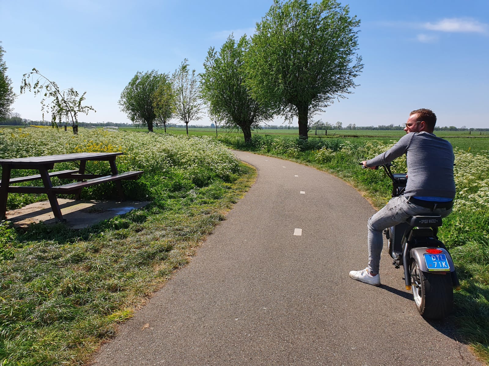 Picknick plek echopper huren