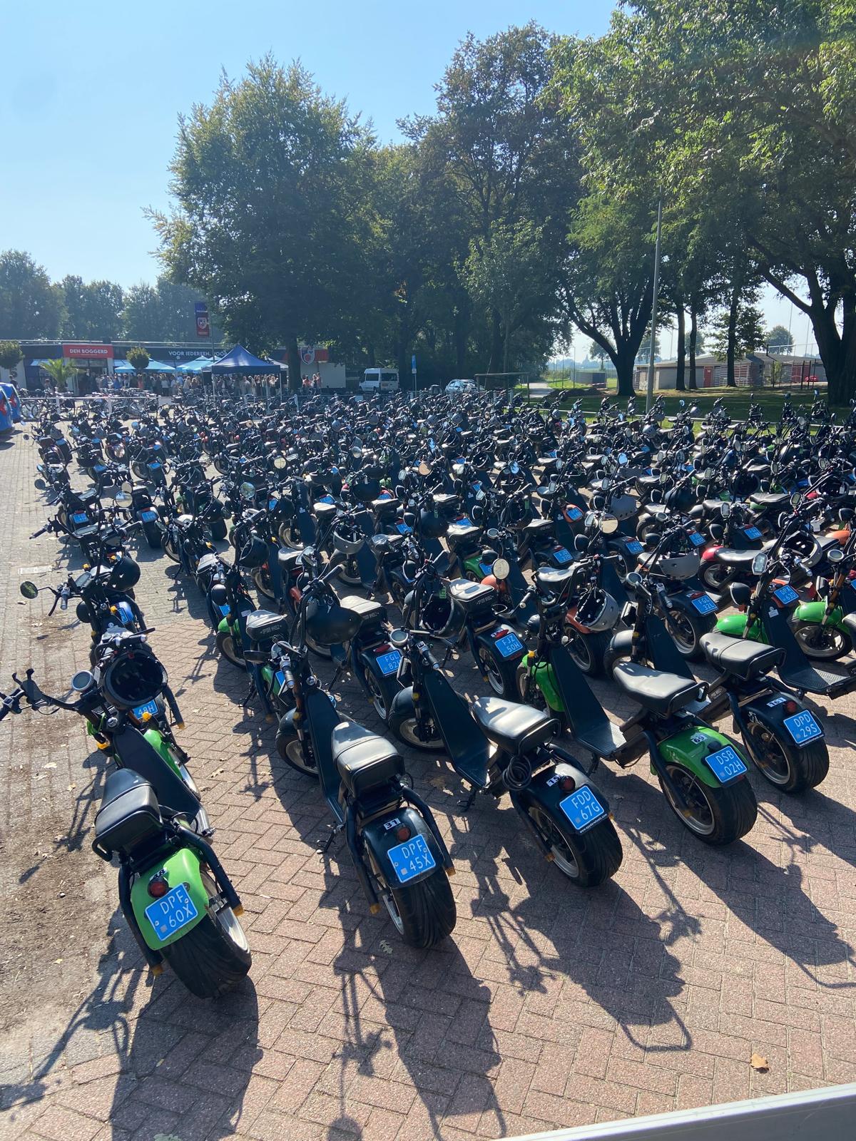 E-Choppers op locatie